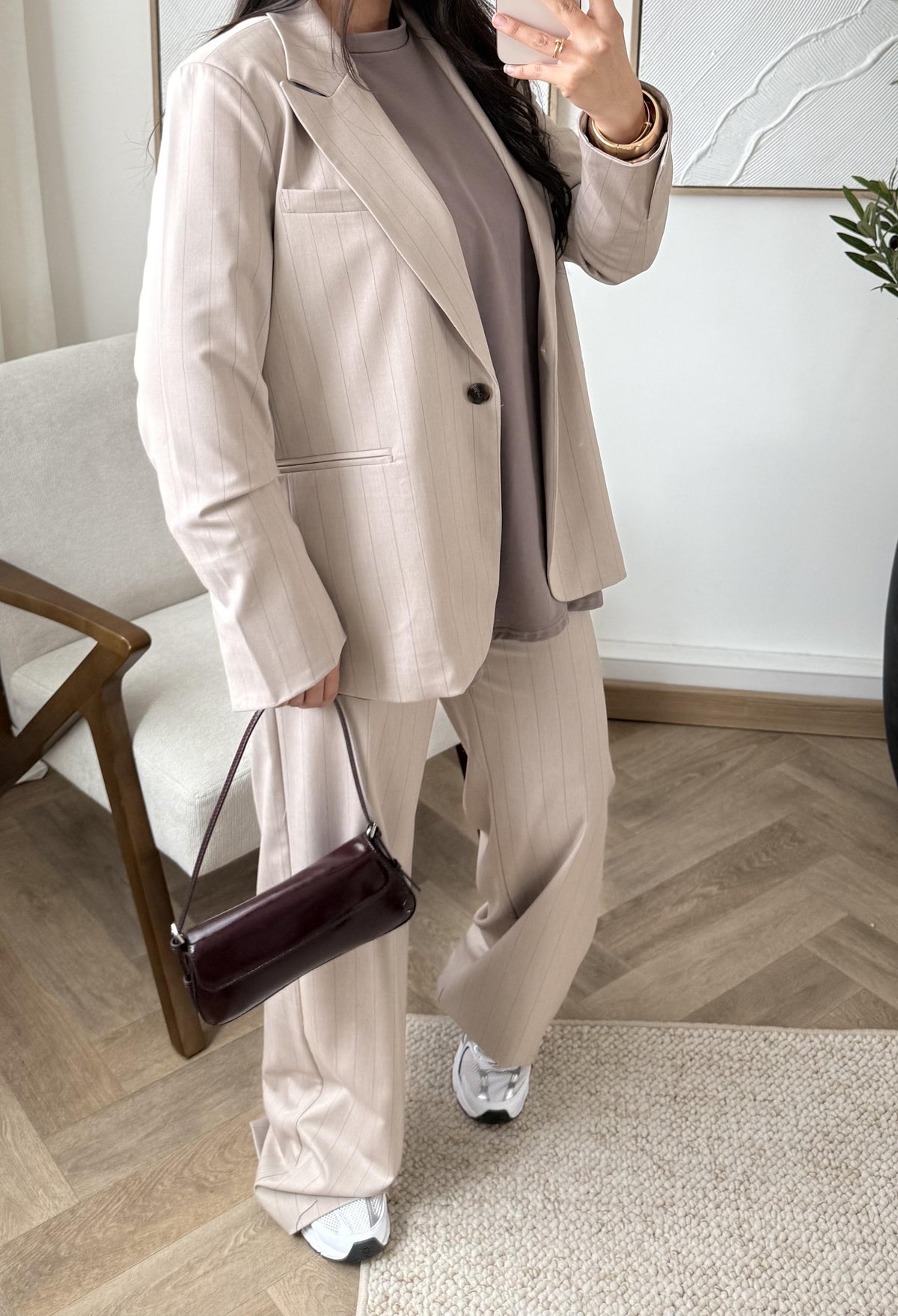 Pantalon P 2569 I Beige 1