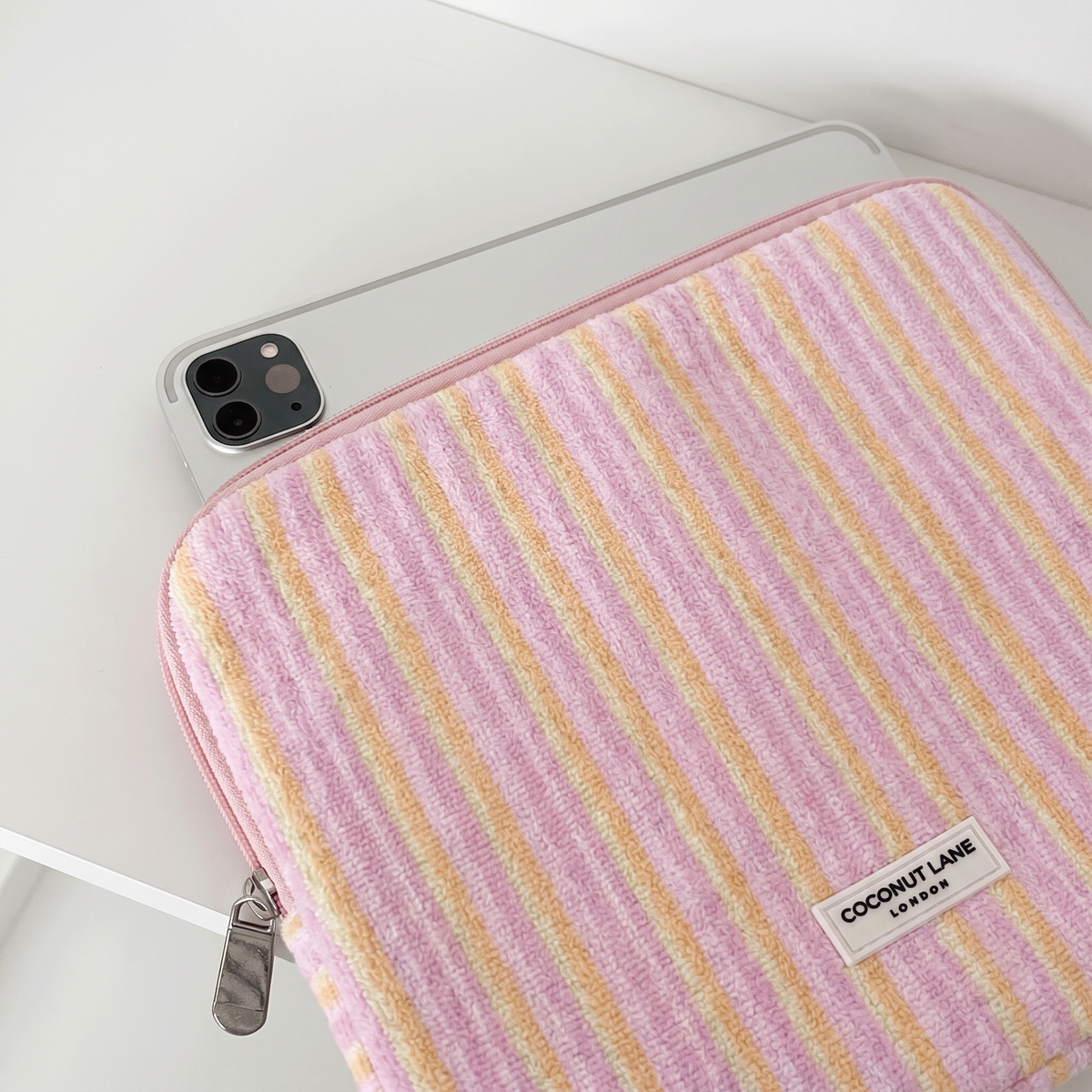 Pastel Stripes TOWEL iPad Sleeve