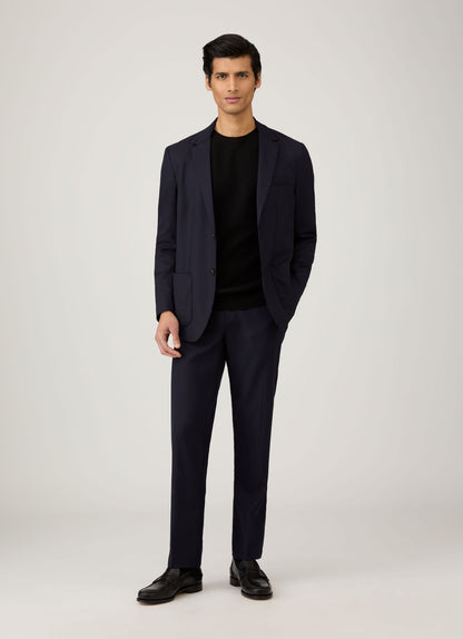 Men S Crew Neck Sweater In Black