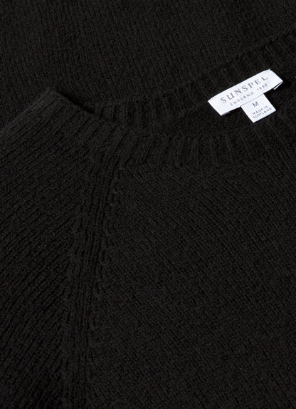 Men S Crew Neck Sweater In Black