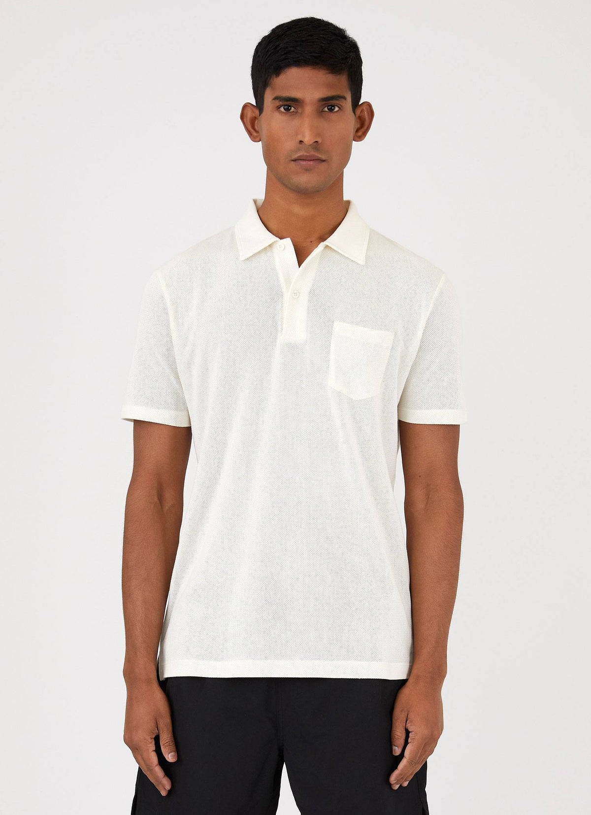 Mens Cotton Riviera Polo Shirt Archive White Mpol1026