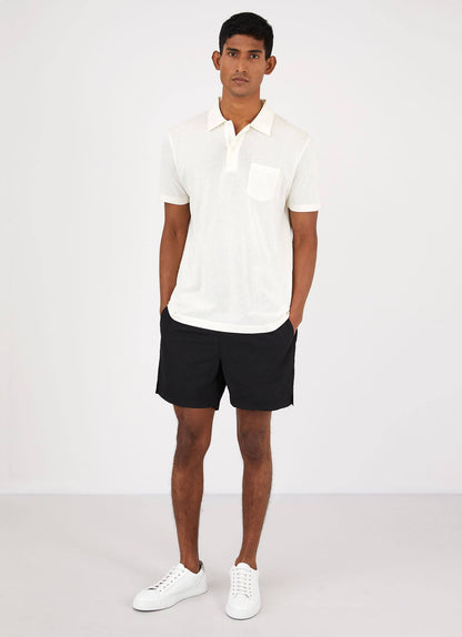 Mens Cotton Riviera Polo Shirt Archive White Mpol1026