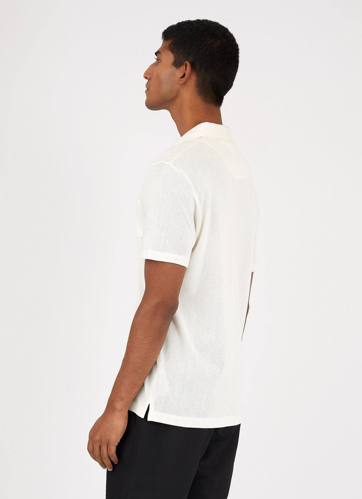 Mens Cotton Riviera Polo Shirt Archive White Mpol1026