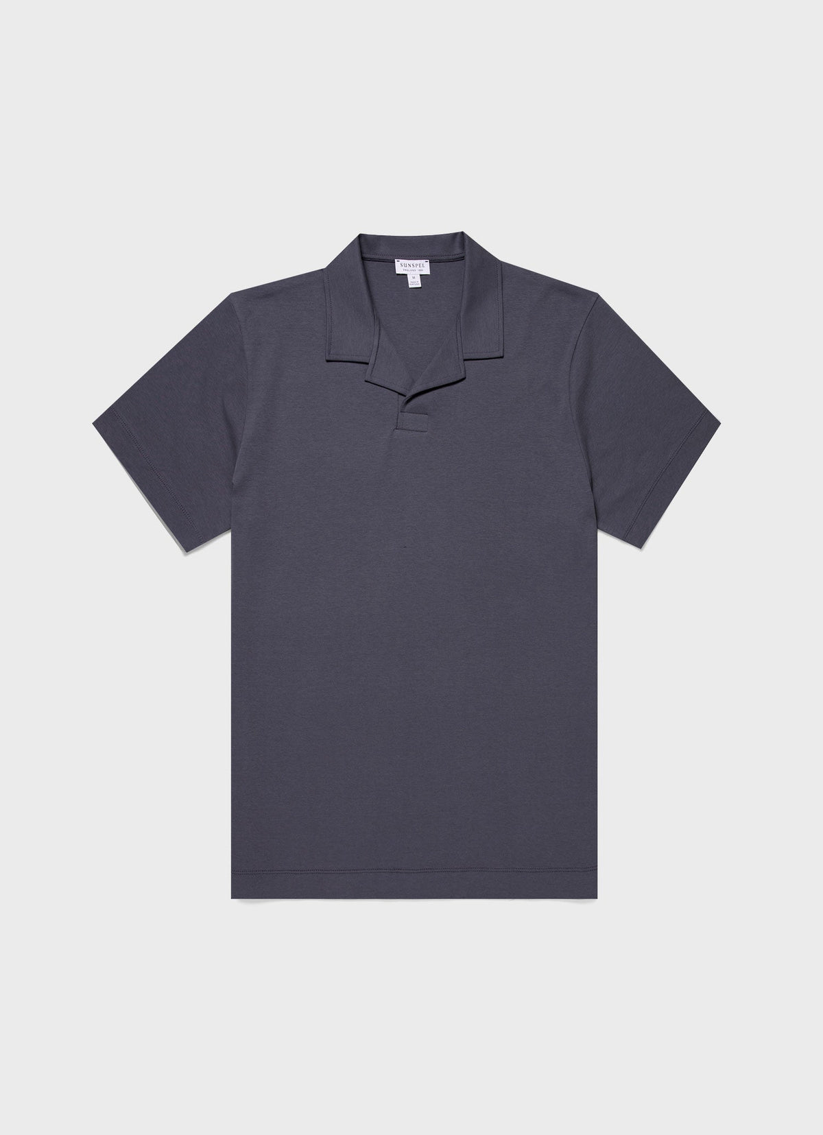 Mens Heavyweight Polo Shirt In Slate Blue Mpol1071 Buua