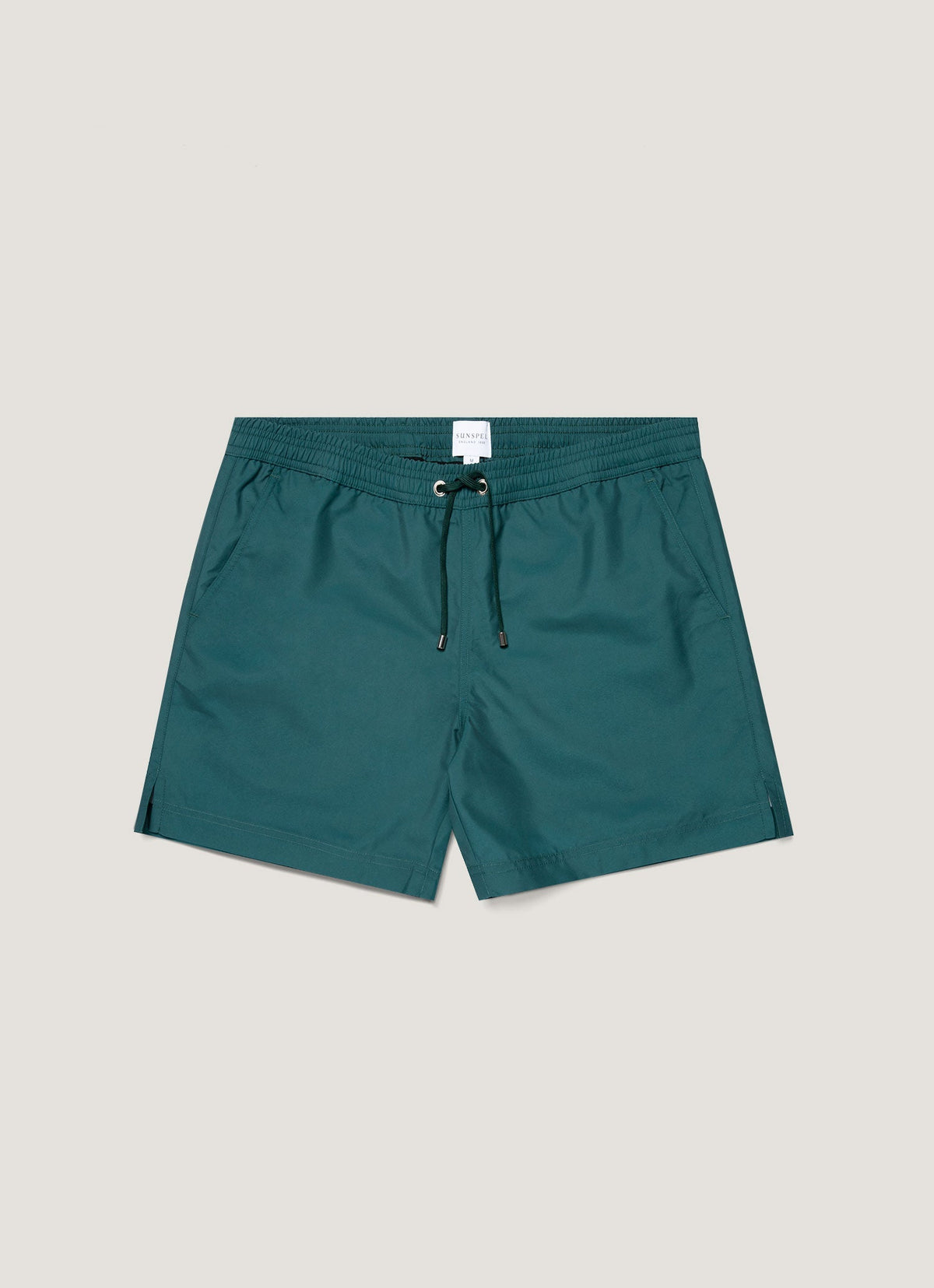 Mens Drawstring Swim Shorts In Forest Mshr3705 Gnjd