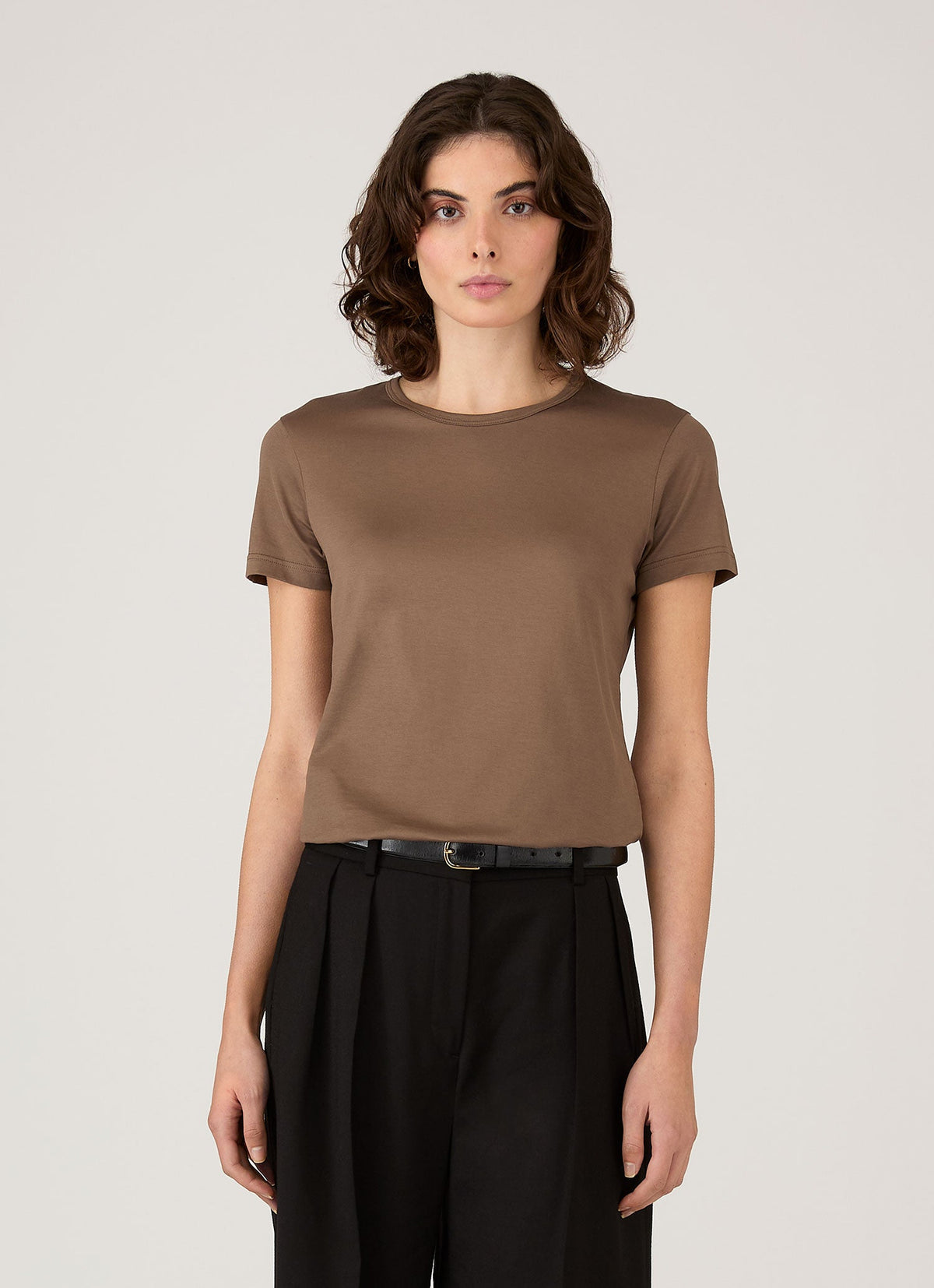Womens Classic Tshirt In Dark Cedar Wtsh0032 Brgr
